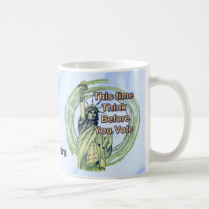 Think Vote Liberty Coffee Mug