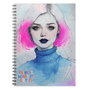 Think - Want - Get   Notebook Journal