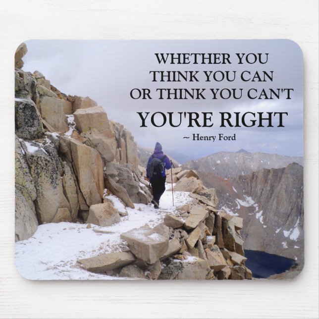 THINK YOU CAN mouse pad (Front)