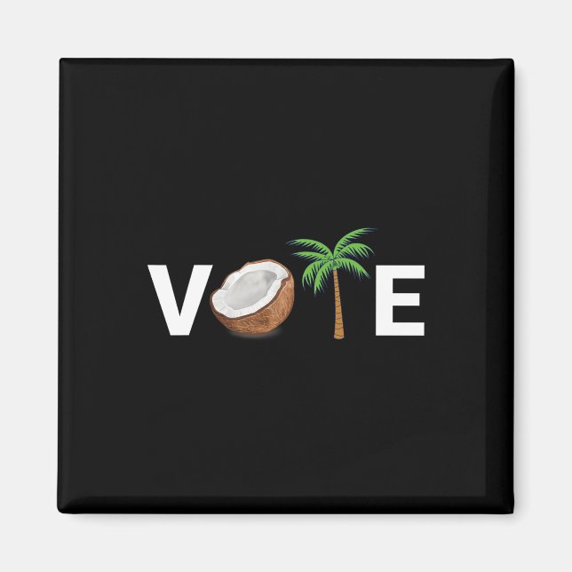 Think You Just Fell Out Of A Coconut Tree Harris 2 Magnet (Front)