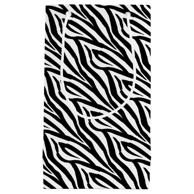 Think Zebras...Rare Disease Small Gift Bag (Front)