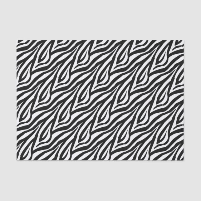 Think Zebras...Rare Disease Tissue Paper (Front)