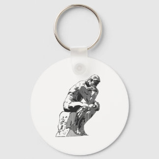 thinker key ring
