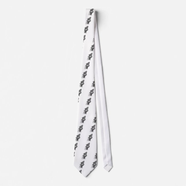 thinker tie (Front)