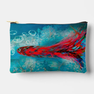 Thinkin’ in the Deep B G Sea  Accessory Pouch