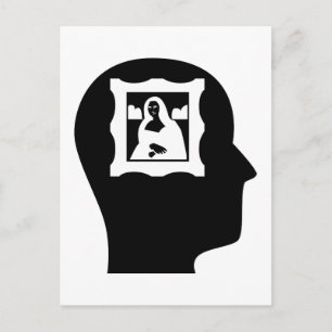 Thinking About Art History Postcard