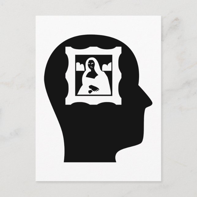 Thinking About Art History Postcard (Front)