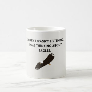 Thinking About Eagles Coffee Mug