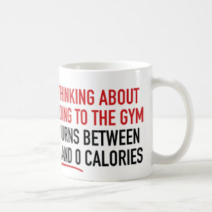 Thinking About Going To The Gym Coffee Mug