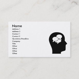 Thinking About Interpreting Business Card