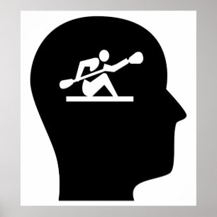 Thinking About Kayaking Poster