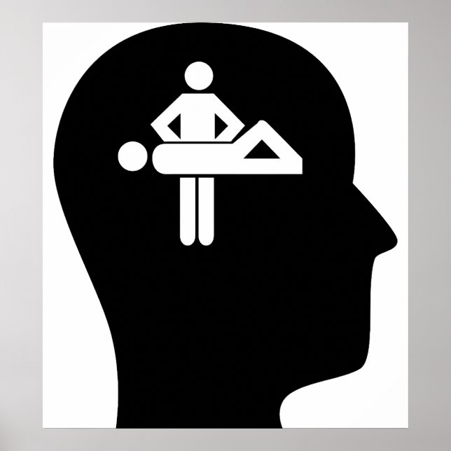 Thinking About Massage Poster (Front)