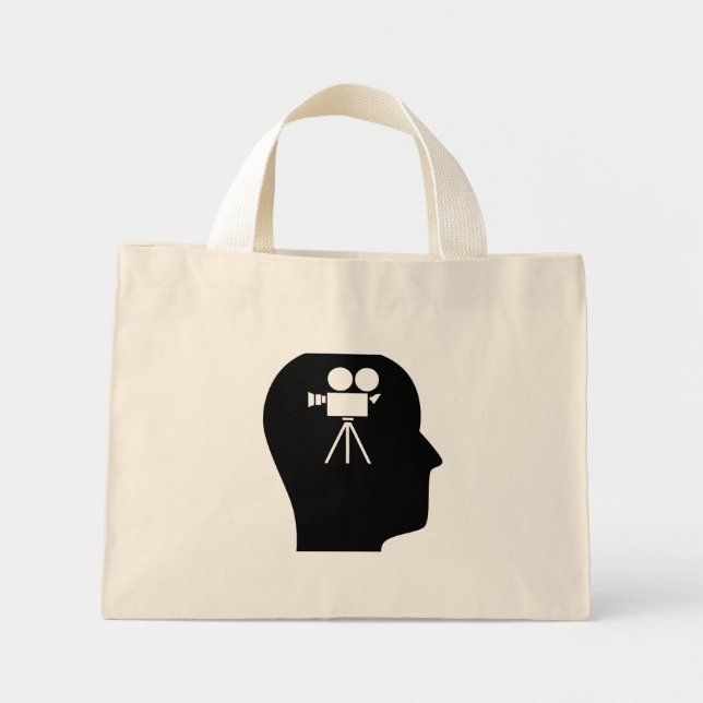 Thinking About Operating a Camera Mini Tote Bag (Front)