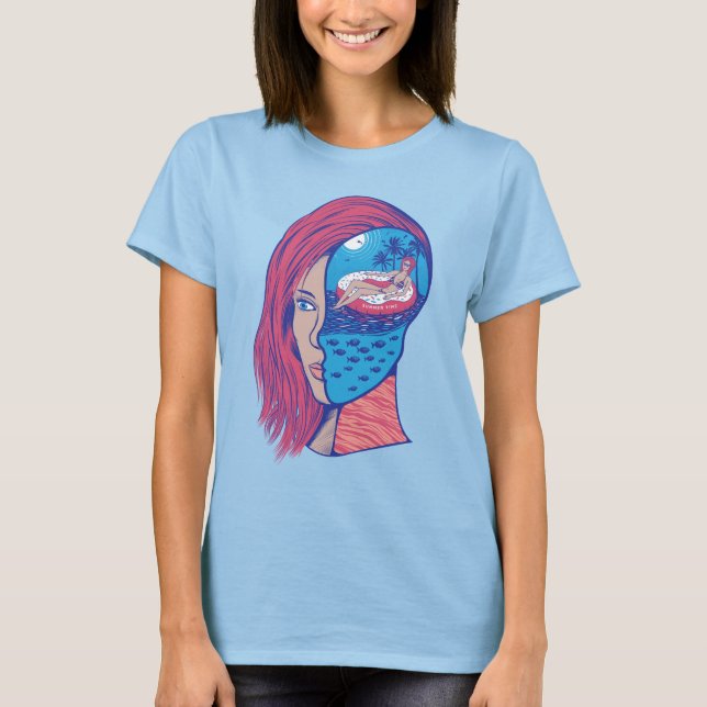 Thinking About Summer T-Shirt (Front)