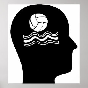 Thinking About Water Polo Poster
