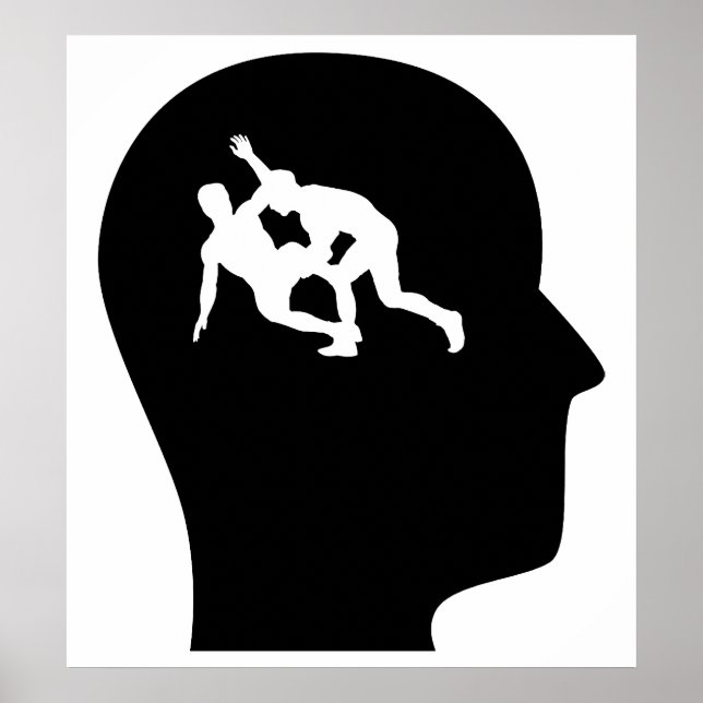 Thinking About Wrestling Poster (Front)