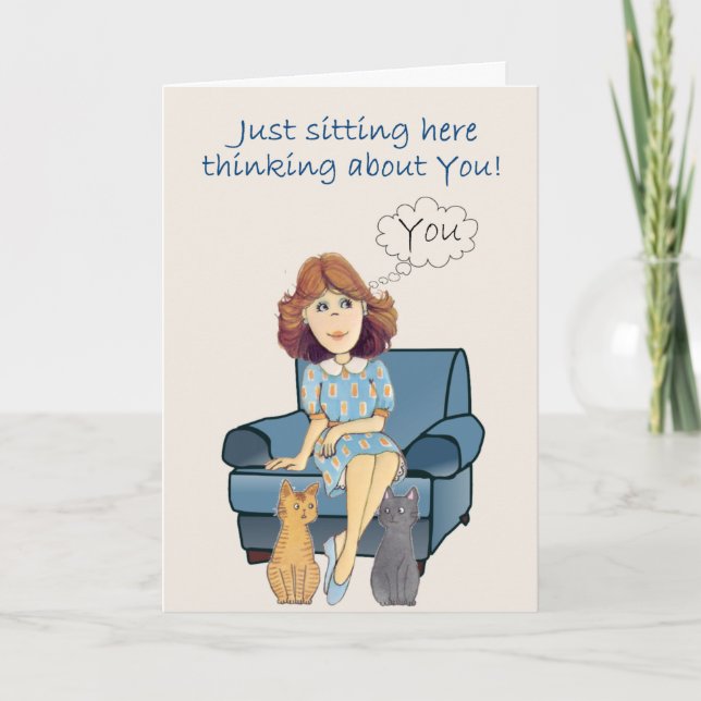 Thinking about you card (Front)
