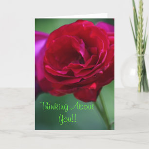 Thinking About You Greeting Card