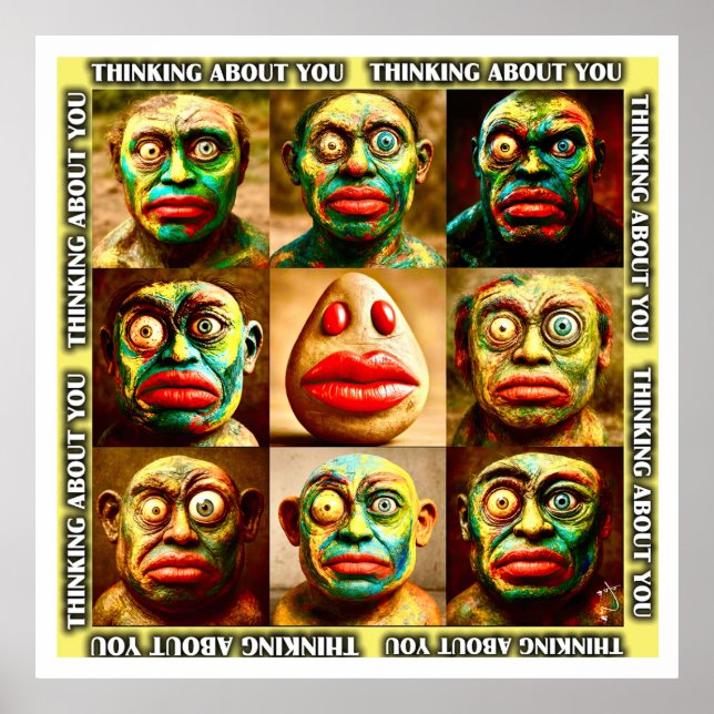 Thinking About You | LIKE YOU Collection Poster (Front)