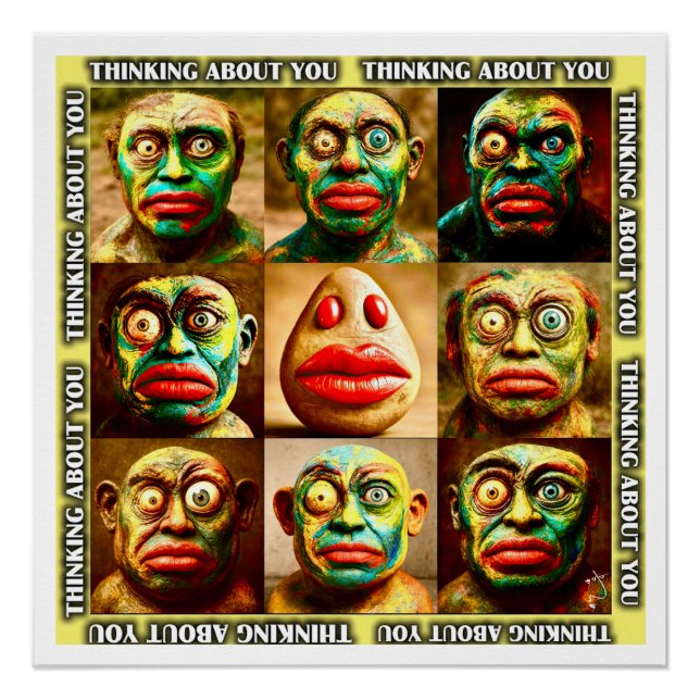 Thinking About You | LIKE YOU Collection Poster (Front)