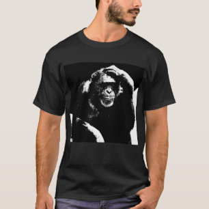 Thinking Ape Pop Art Elegant Modern Template T-Shirt
