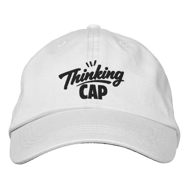 Thinking Cap Funny Humor (Front)