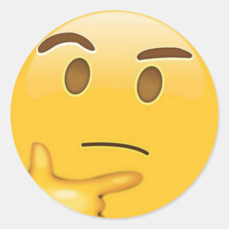 Thinking Emoji Sticker