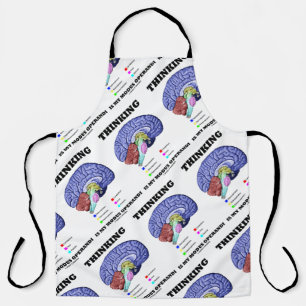 Thinking Is My Modus Operandi Brain Anatomy Apron