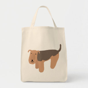 Thinking Lakeland Terrier (with saddle) Tote Bag