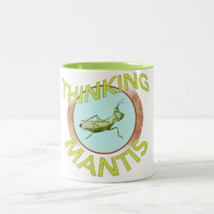 Thinking Mantis Two-Tone Coffee Mug