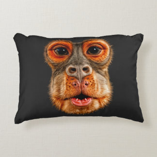 Thinking Monkey Meme Decorative Cushion