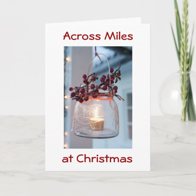 THINKING OF OUR FRIENDS AT CHRISTMAS/ALWAYS HOLIDAY CARD (Front)