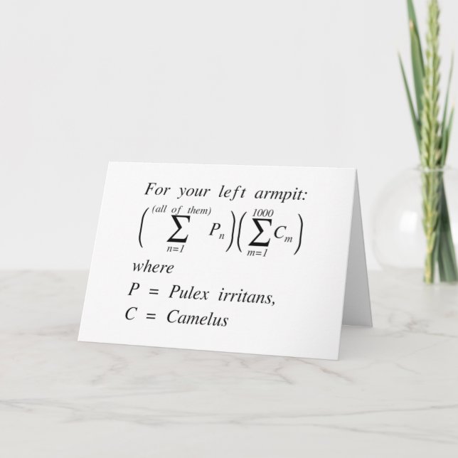 Thinking Of You #1 Card (Front)