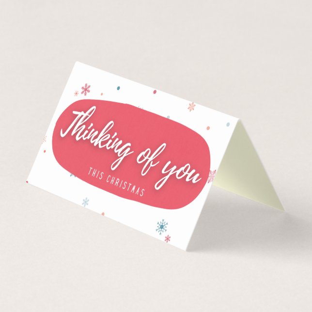 Thinking Of You 25 Pack Christmas Cards (Front)