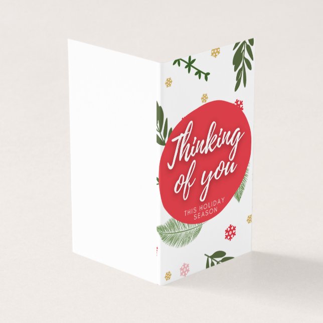 Thinking Of You 25 Pack Holiday Cards (Outside)