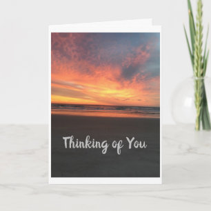 THINKING OF "YOU" AT CHRISTMAS CARD