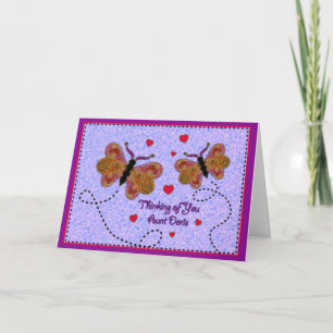 Thinking of You Aunt Doris Card