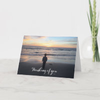 Thinking of You Beautiful Beach Sunset