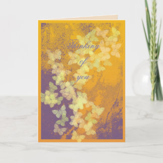 Thinking of you Birthday, Easter, Get Well, Gold Card