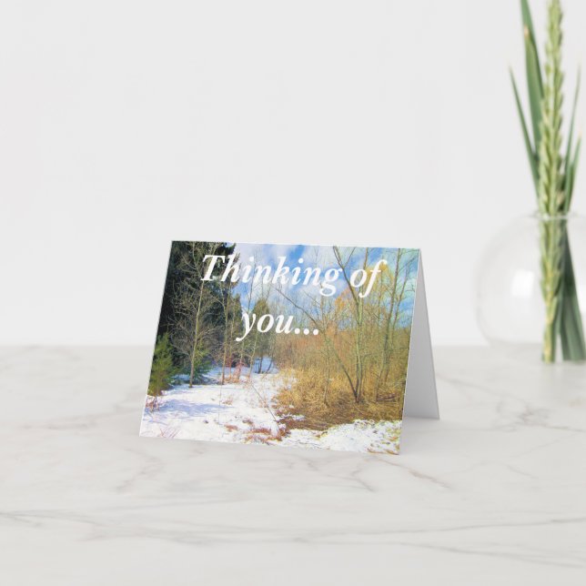 Thinking of you card (Front)