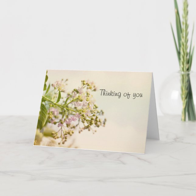 " Thinking of you" Card (Front)