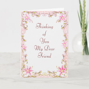 Thinking of  you card