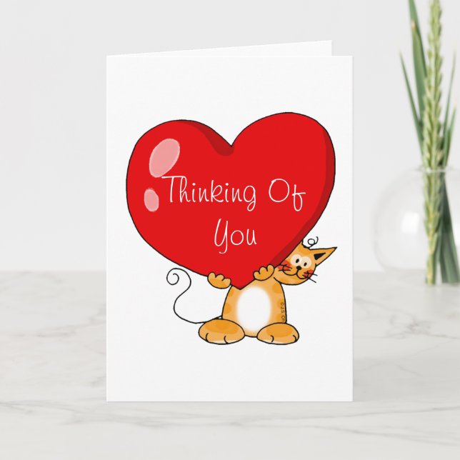 Thinking of you card (Front)