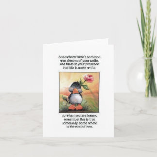 thinking of you card