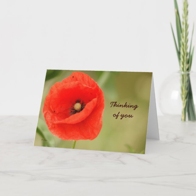Thinking of you card (Front)