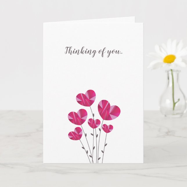 Thinking of you.. card (Small Plant)