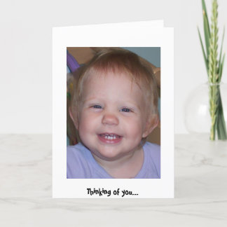 Thinking of you card