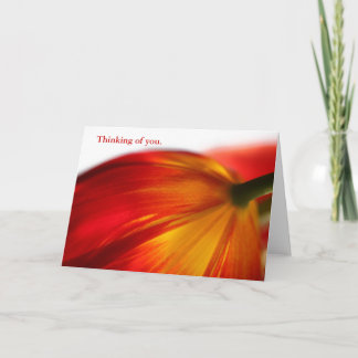 Thinking of you card