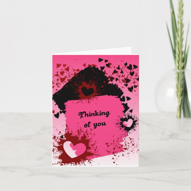 Thinking of you card (Front)