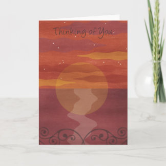 thinking of you card